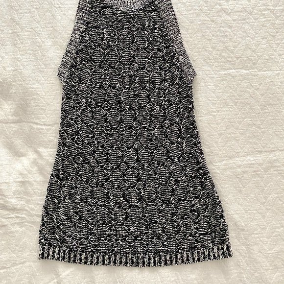 Anthropologie Moth Cotton Sleeveless Tunic Knit Sweater - Picture 7 of 13